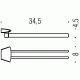 Colombo Land B2813 Полотенцедержатель двойной поворотный