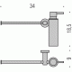 Colombo Plus W4975 Полотенцедержатель с дозатором