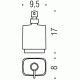 Colombo Time W4281 Дозатор для жидкого мыла настольный