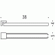 Colombo Alize B2512 Полотенцедержатель 2-ой поворотный