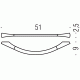 Colombo Land B2810 Полотенцедержатель 51 см