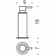 Colombo Plus W4980 Дозатор для жидкого мыла настольный