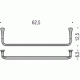 Colombo Land B2871 Полотенцедержатель 62.5 см