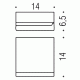 Colombo lulu B6291 Держатель туалетной бумаги с крышкой (хром)