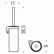 Colombo Link B2407 DX Ёршик настенный (правый)