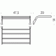 Colombo Land B2887 Полочка для полотенец