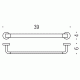 Colombo Nordic B5209 Полотенцедержатель 39 см