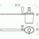 Colombo Land B2874SX Полотенцедержатель с дозатором