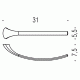Colombo Link B2412 Держатель полотенца 31 см