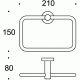 Colombo Plus W4931 Полотенцедержатель-кольцо