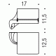 Colombo Link B2491 Держатель туалетной бумаги с крышкой